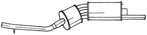 Rear Muffler (45639)