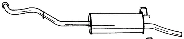 Rear Muffler (50625)