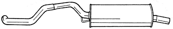 Rear Muffler (22611)