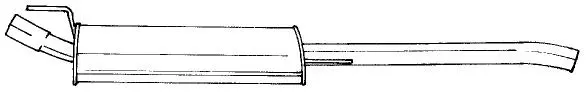 Rear Muffler (60654)