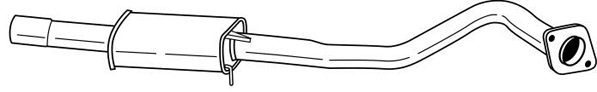 Centre Muffler (34425)