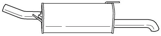 Rear Muffler (40613)