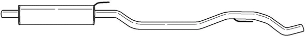 Centre Muffler (51411)