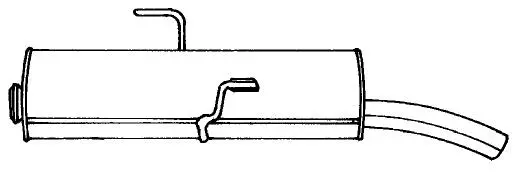 Rear Muffler (45670)