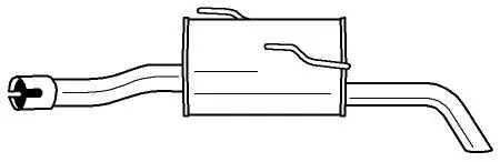Rear Muffler (45628)