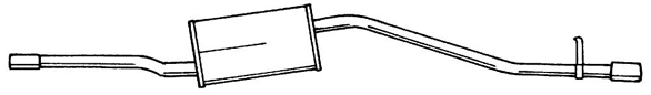 Rear Muffler (12677)