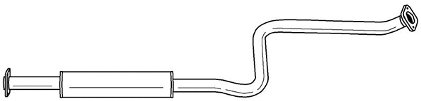 Centre Muffler (38471)