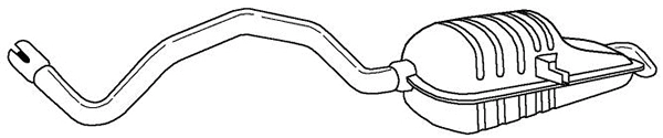 Rear Muffler (50683)