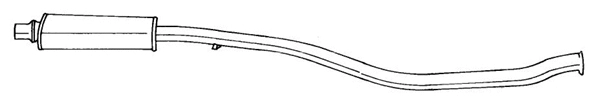 Centre Muffler (45440)