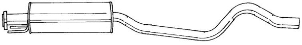 Centre Muffler (40453)