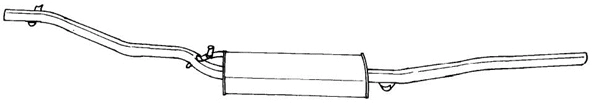 Rear Muffler (60660)
