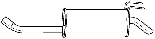 Rear Muffler (13685)