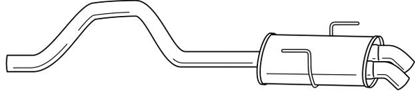 Rear Muffler (50687)