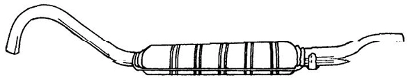 Rear Muffler (12638)