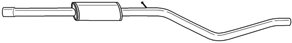 Centre Muffler (49424)