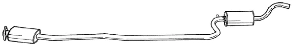 Centre Muffler (25421)