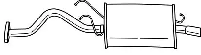 Rear Muffler (23629)