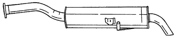 Rear Muffler (16647)