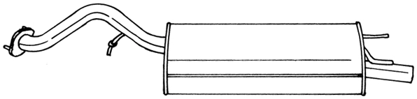 Rear Muffler (65658)