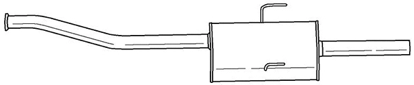 Centre Muffler (49426)