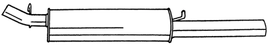 Rear Muffler (40656)
