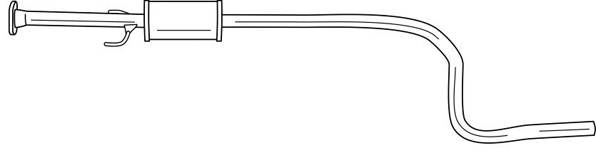 Centre Muffler (73403)