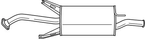 Rear Muffler (37610)