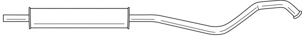 Centre Muffler (49411)