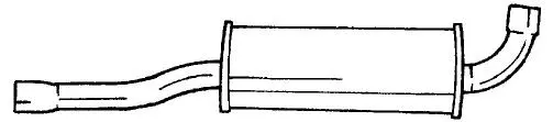 Centre Muffler (53418)