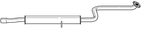 Centre Muffler (21499)