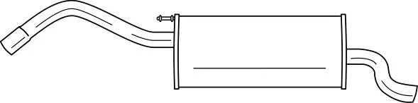 Rear Muffler (26611)