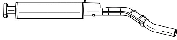 Centre Muffler (12476)