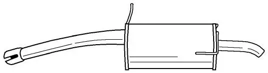 Rear Muffler (38632)
