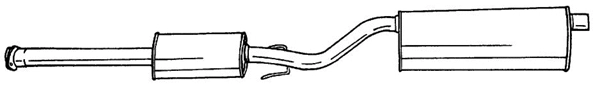 Centre Muffler (40463)