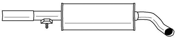 Centre Muffler (10420)