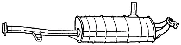 Centre Muffler (70400)