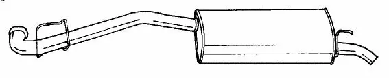 Rear Muffler (50643)