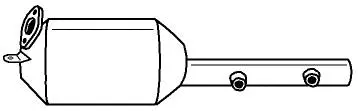 Soot/Particulate Filter, exhaust system (50389)