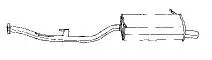 Rear Muffler (15652)