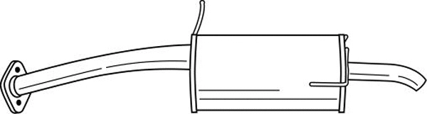 Rear Muffler (38631)