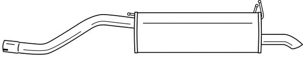 Rear Muffler (50691)
