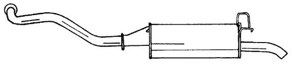 Rear Muffler (50626)
