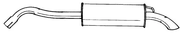 Rear Muffler (25690)
