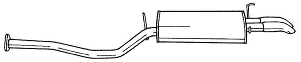 Rear Muffler (65615)