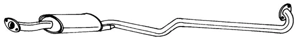 Centre Muffler (44410)