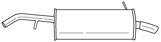 Rear Muffler (45667)