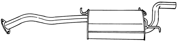 Rear Muffler (34600)