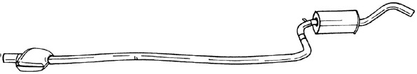 Centre Muffler (25423)