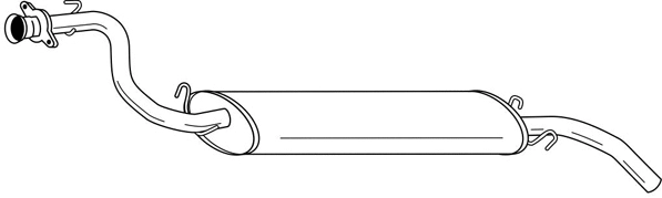 Rear Muffler (49616)