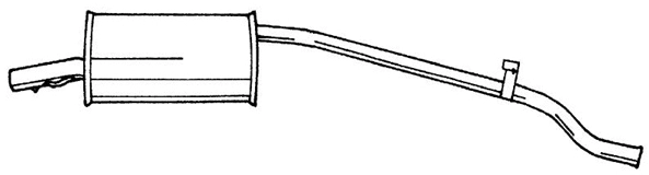 Rear Muffler (12604)